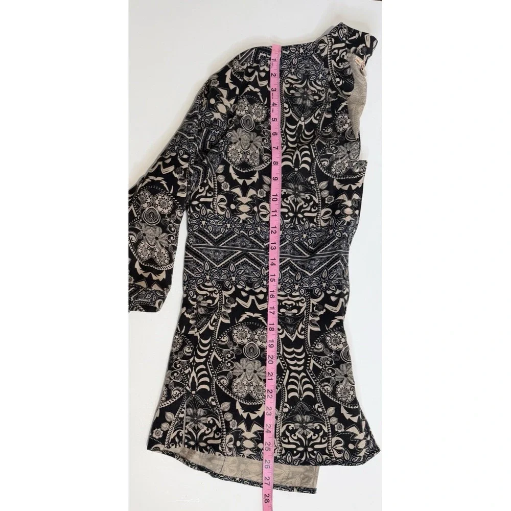 Vintage Tianello by Steve Barraza Womens Button Up Top Size M Artsy Fairy Grunge - Picture 9 of 10